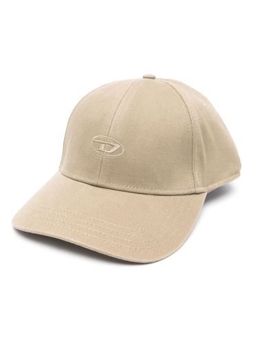 Cotton baseball cap with embroidered logo