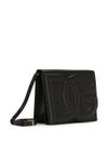 Calf leather shoulder bag with DG logo