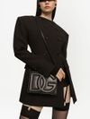 Calf leather shoulder bag with DG logo