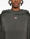 Viscose hoodie sweatshirt