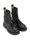 Chelsea boots in recycled polyester with elastic panels