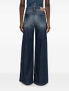 Flared D-Akemi 1978 cotton jeans