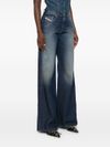 Flared D-Akemi 1978 cotton jeans