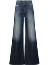 Flared D-Akemi 1978 cotton jeans