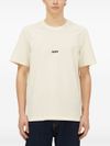 Cotton T-shirt with printed logo