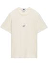 Cotton T-shirt with printed logo