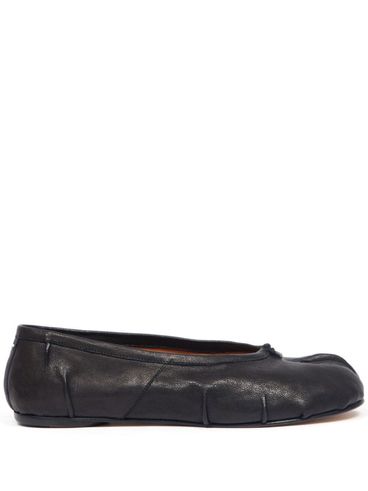 Calf leather 'New Tabi' ballet flats with knot