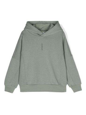 Cotton hoodie with logo