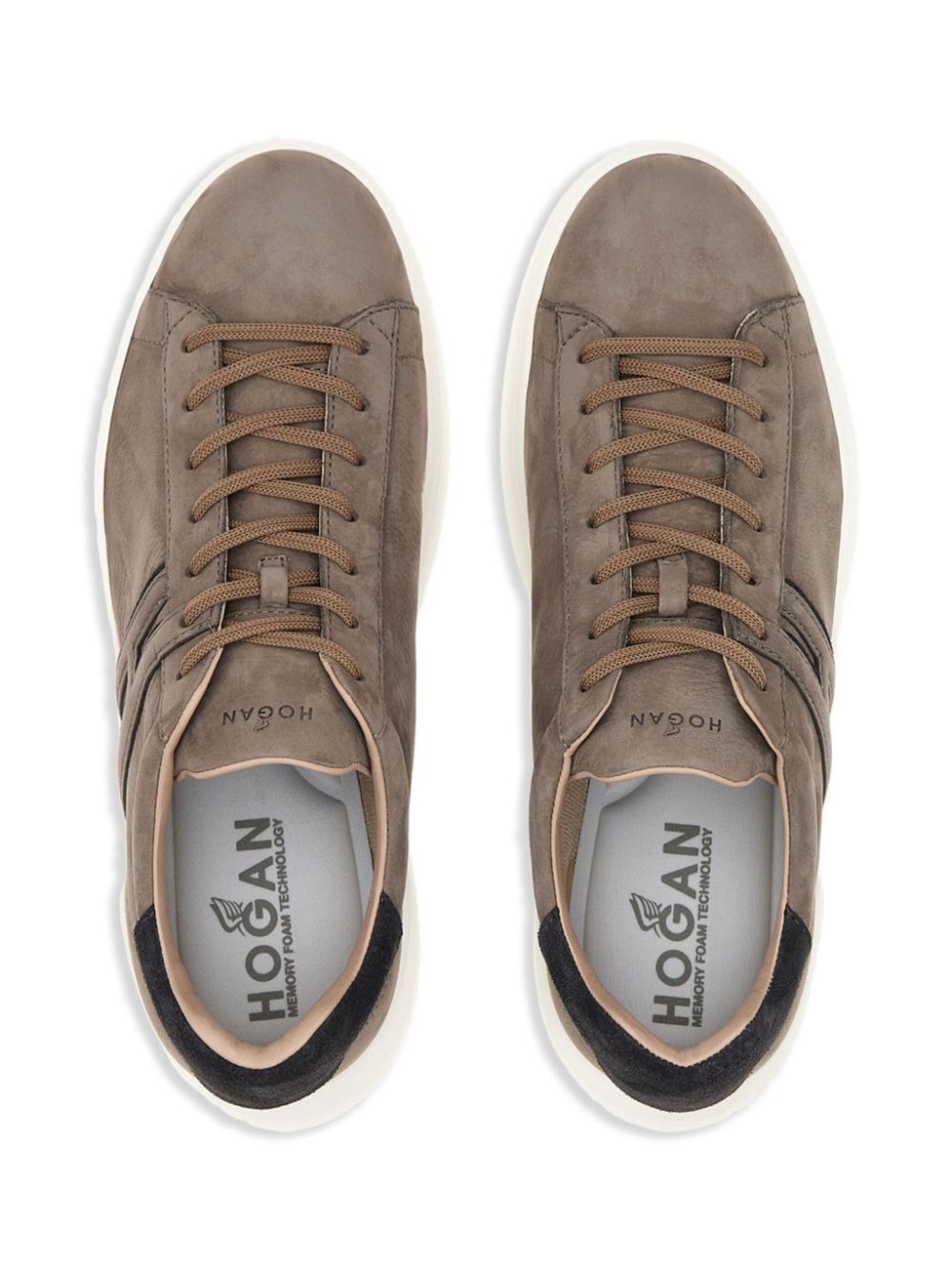 Calf leather H580 sneakers with H logo
