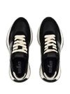 Sneakers H641 in pelle di vitello con suola a contrasto