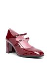 Patent leather Mary Jane pumps