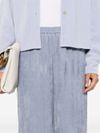 Wide-leg corduroy pants