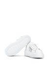 H-Stripes Calf Leather Sneakers with Side Band