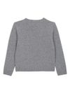 Maglione in lana e cashmere con logo