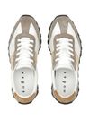 Sneakers H671 in pelle di vitello scamosciata con  testo