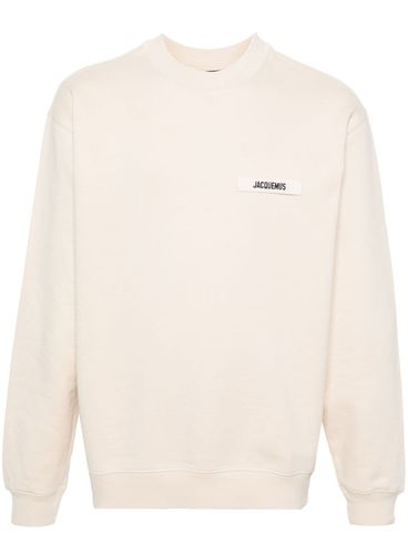 Cotton Le Sweatshirt Gros Grain Sweatshirt with Logo