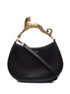 lanvin - Cat Hobo Bag in Calf Leather with Shoulder Strap