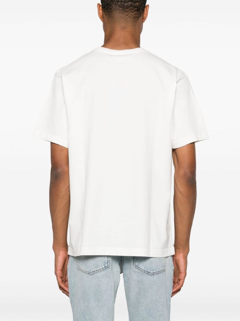 Shop Kenzo Organic Cotton Lucky Tiger T-shirt In Bianco