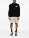 Cotton Le Sweatshirt Gros Grain Sweatshirt with Logo