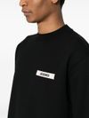 Cotton Le Sweatshirt Gros Grain Sweatshirt with Logo