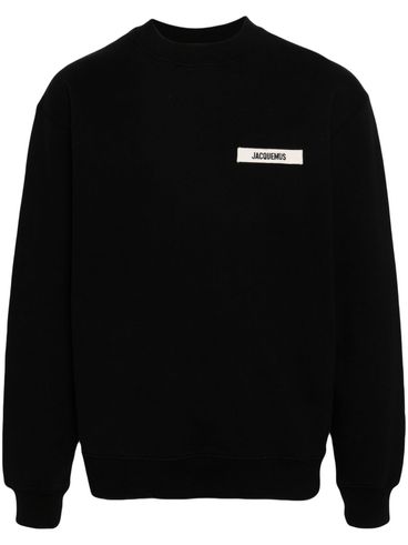 Cotton Le Sweatshirt Gros Grain Sweatshirt with Logo