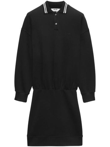 Short Cotton Polo-style Dress