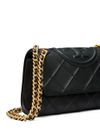 Small Convertible Fleming black leather shoulder bag