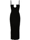 Bodycon Midi Dress La Robe Sierra in Viscose