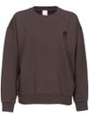 pinko - Setup crewneck sweatshirt in cotton with logo