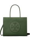 Small Ella shopping bag in eco leather with logo