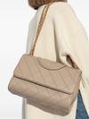 Convertible Fleming shoulder bag in soft leather