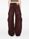 Pantaloni cargo Fern in cotone con tasche