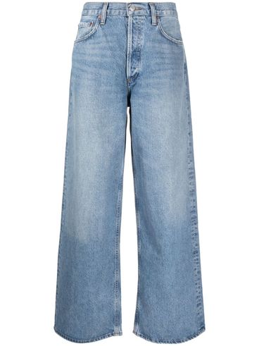 Jeans Low Slung Baggy in misto cotone