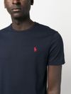 Cotton T-shirt with embroidered logo