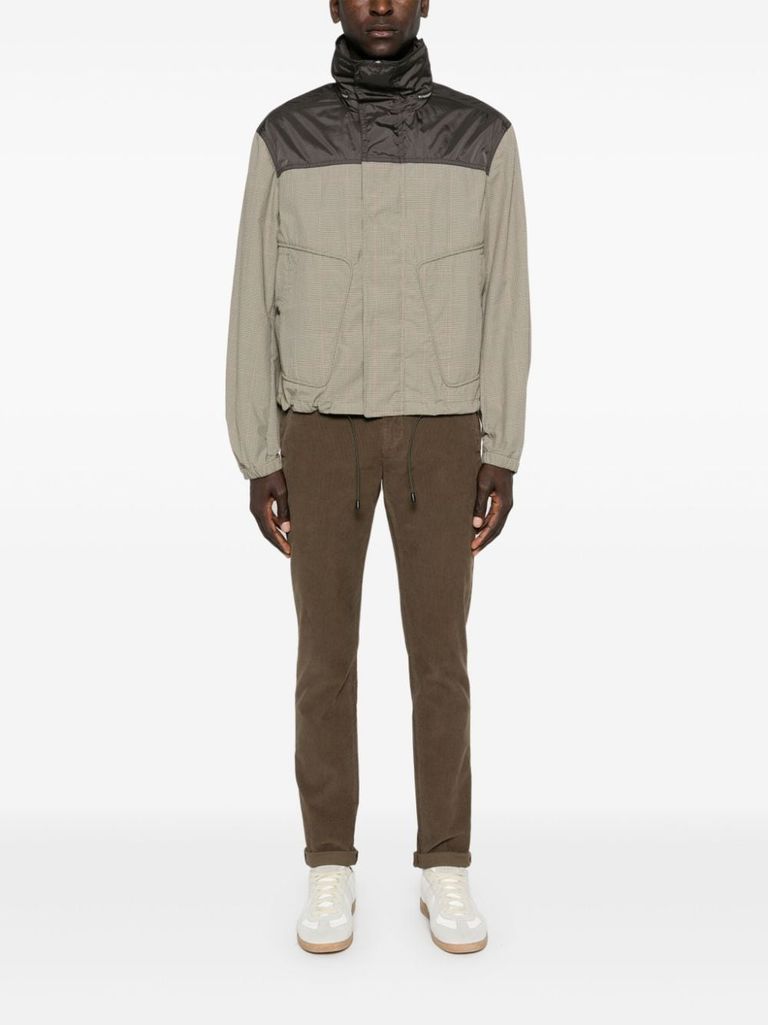 Shop Dondup Slim Gaubert Corduroy Trousers In Verde