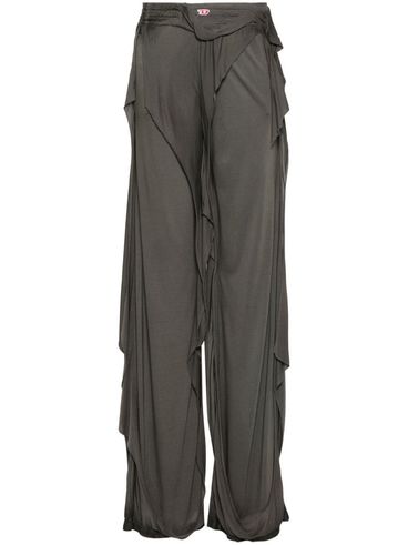 Straight D-Ovedel viscose trousers
