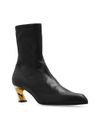 Armadillo ankle boots in lamb leather