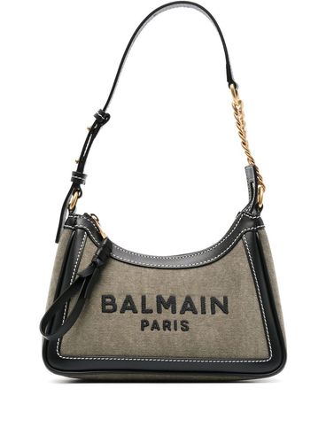 B-army shoulder bag in cotton with logo