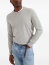 Cashmere crewneck sweater