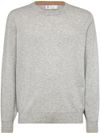 Cashmere crewneck sweater