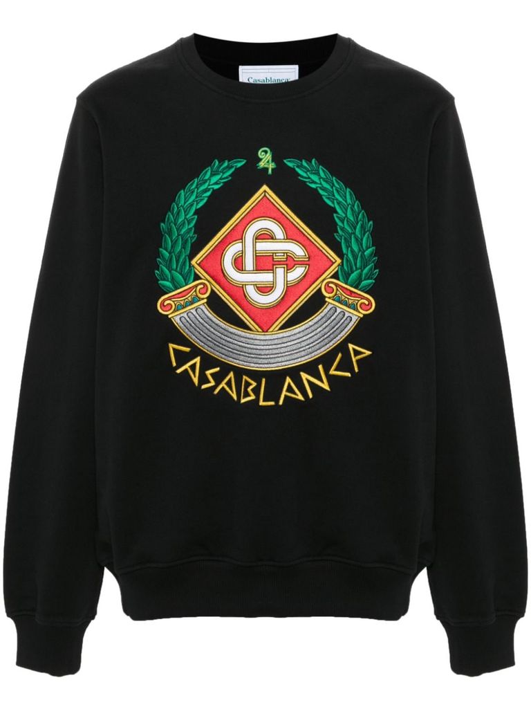 パーカー・フーディ Casablanca Graphic Print Organic Cotton Sweatshirt Casablanca Graphic Print Organic Cotton Sweatshirt | THE LIST