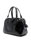 Reedition Bowling Bag in polished calf leather