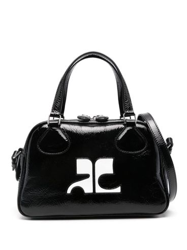 Reedition Bowling Bag in polished calf leather