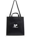 Reedition Tote Bag in calfskin leather with logo