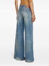 Jeans D-Akemi in cotone a gamba larga