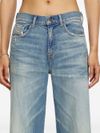 Jeans D-Akemi in cotone a gamba larga