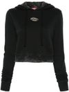 Crop F-Slimmy-Hood-P5 cotton sweatshirt