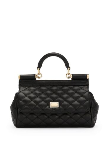 Elongated Sicily quilted lambskin crossbody bag