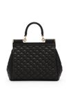 Sicily quilted lambskin handbag