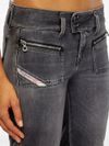 Jeans svasati D-Hush in cotone riciclato